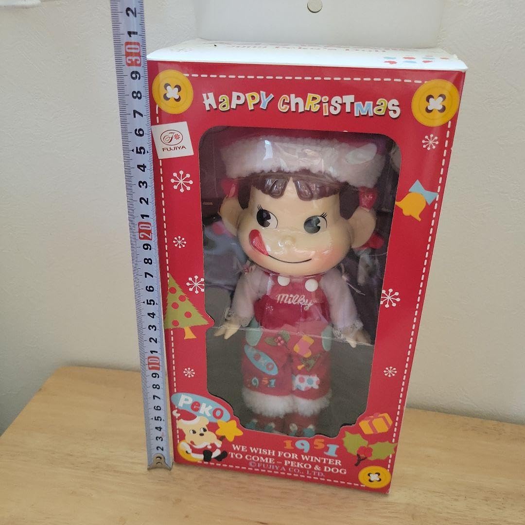 Amazon | 不二家ペコちゃん人形2009年 クリスマス※ | 人形・ドール